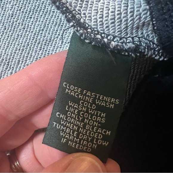 Ralph‎ Lauren Blue Military Style Jacket Size Large Academia Capsule Wardrobe - Picture 10 of 10